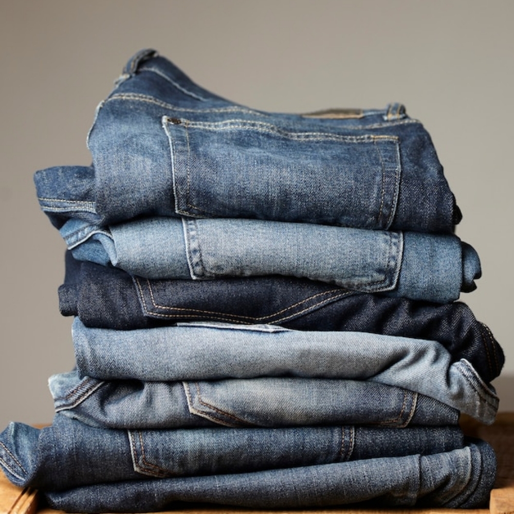 Women's Denim Jeans Lot Of 7 Pairs Of Jeans Various Brands & Sizes